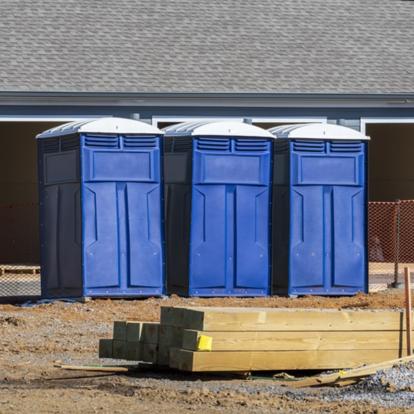 how can i report damages or issues with the porta potties during my rental period in LaGrange Michigan